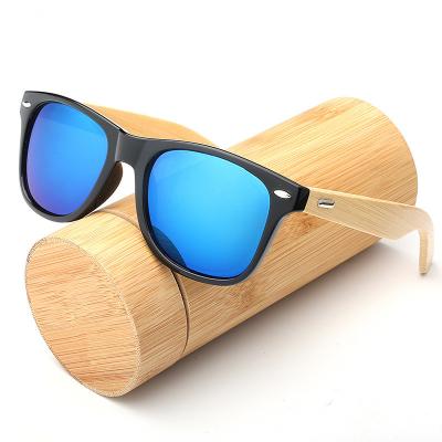 China Handmade Custom Men's Fashion Shades Bamboo Wooden Sunglasses Displacement CE UV400 LOGO Sun Glasses Wood Customize for sale