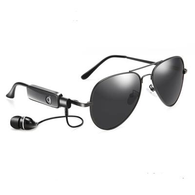 China BLUETOOTH SUNGLASSES 2021 Retro Wholesale New Fashion High Quality Designer Polarized Sunglasses Customized Mens 2022 BT Smart Glasses for sale