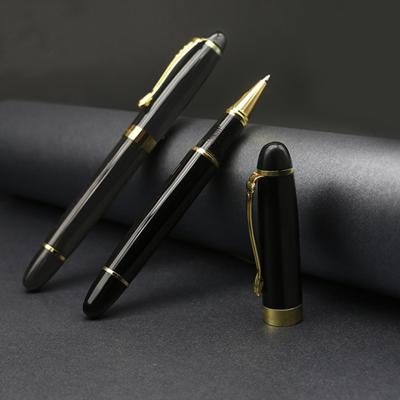 China VIP Pen Promotional Gift Pens Custom Logo Luxury Big Metal Gel Roller Tip Ink Pen for sale