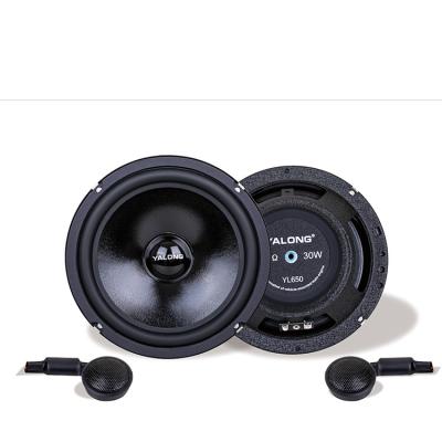 China Factory Direct Sale Car Audio Speaker System 6.5 Inch Two Way Component Car Audio Speaker Speakers For Cars for sale