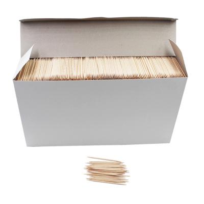 China Disposable Wood Material Porcelain Birch Wood Toothpicks Factory for sale