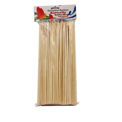 China Hot Selling Customized Logo Skewers Easily Cleaned Bamboo Sticks for sale