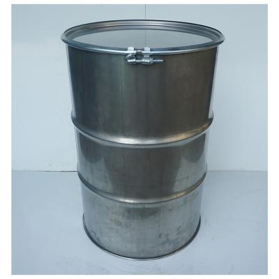 China Good Quality Stainless Steel Metal Drum Juice Drum Oil Drum 200 Liters Barrel for sale