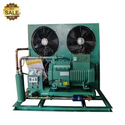 China Open Type Air Conditioning Condensing Cold Storage Room Freezer Room Refrigeracion Condensing Unit 3Hp 15Hp 30Hp For Blast Freezer Cold Room R22 for sale