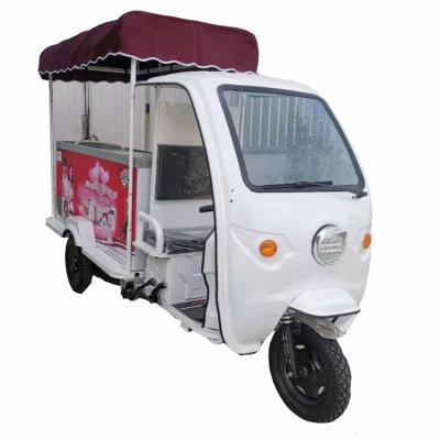 China OEM SCD1.5 Cargo Reefer Refrigerated Cooler Fridge de carrinho de sorvete de tricycle electric motor tricycles truck refrigerated truck for sale