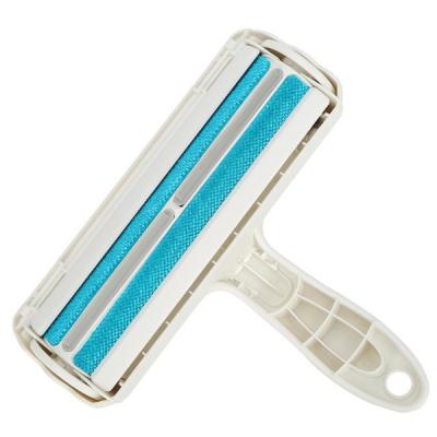 China Reusable Viable Pet Hair Remover for Double Sided Brush Remove Polyester Yarn Cleaning Clothes Brush Fiber Remover Brush for sale