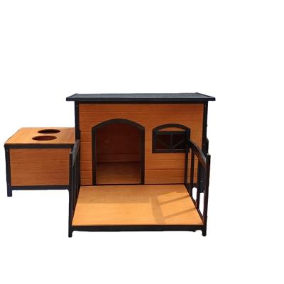 China Custom Outdoor Windproof Painting China Large Size Eco - Friendly Dog House for sale