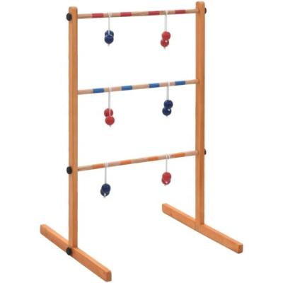 China Good Quality Wooden Educational Toys Ladder Golf Throwing Game Set Outdoor Throwing Game for sale