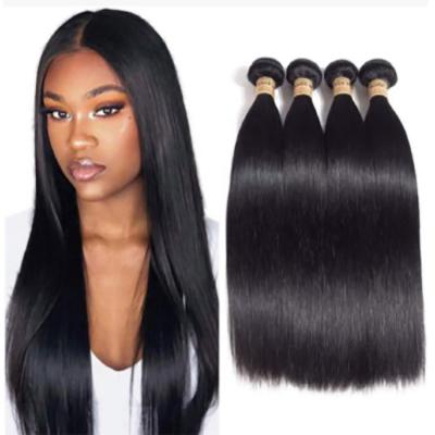 China Cheap Silky Straight Wave Factory Price Color Women 7A Brazilian None Real Remy Hair Bundles Straight Wave Hair Extensions for sale