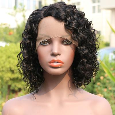 China Regular Sellers Wave Cuticle Aligned Unprocessed Brazilian Hair Wig T Lace Front Wigs Curly Human Hair Wigs For Black Women for sale