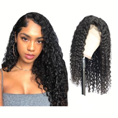 China Cheapest Curly Curly 100% Virgin Water Wave 38 Inches HD Lace Front Human Hair Brazilian Colored Women Wigs For Women for sale