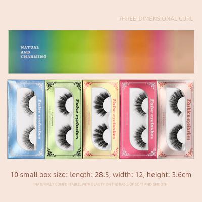 China New Products Thick Wholesale High Quality Fake Mink Lashes 100% Nano Volume 5D Mink Lashes 25mm for sale