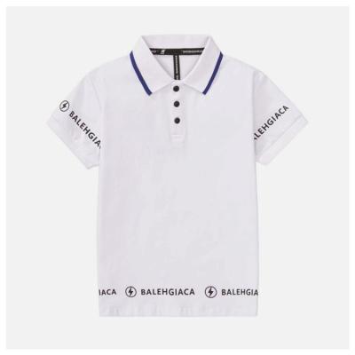 China Comfortable Kids Polo Shirt Short Sleeve Style Durable Fabric Fashion T-shirt Design Polo Shirt Uniform for sale