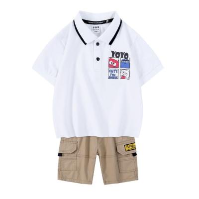 China Summer Polo Fashion Handsome Design Kids Short Polo Shirts Children Polo Shirt From Sleeve Source Manufacturer for sale