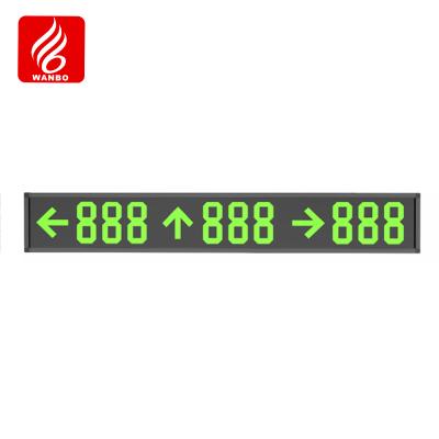 China IED3 Parking Signage Three Way Indoor Guidance Board Display Wayfinder Screen for sale