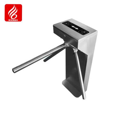 China Turnstile Brake Half Height Turnstile Security Access Control Ticket Reader for sale