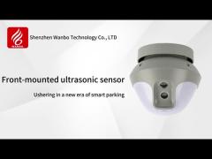 Front mounted Ultrasonic Parking Space Guidance System