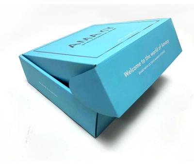 China Recyclable Custom Logo Gift Aircraft Box Luxury Paper Packaging Box T-shirt Boxes for sale