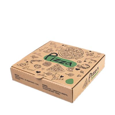 China Food Custom Corrugated Pizza Box for sale