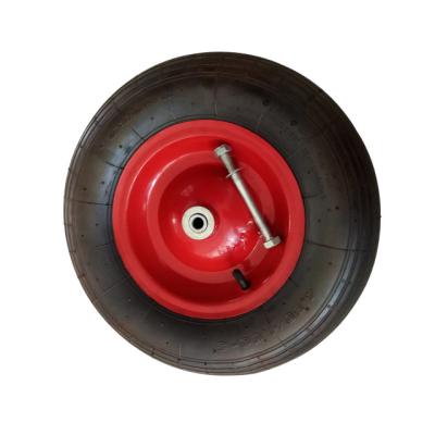 China Garment Shops 4.00-8 High Quality Pneumatic Rubber Wheel For Wheelbarrow for sale