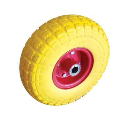 China Durable Quality Natural Rubber Small Pneumatic Trolley Wheels And Tires For Hand Trolley for sale