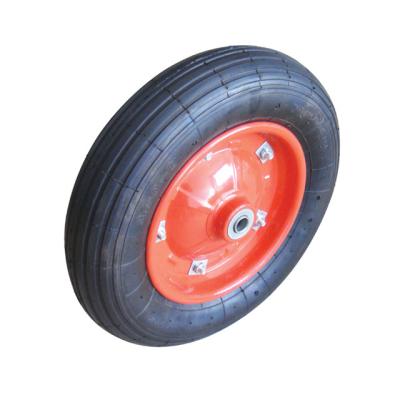 China Wholesale Cheap Transport Small Pneumatic Rubber Wheel 13 Inch 3.50-8 For Wheelbarrow for sale