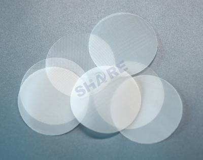 China 30uM Nylon Filter Mesh Discs Forms Voor Laboratorium Spuit Filter Te koop