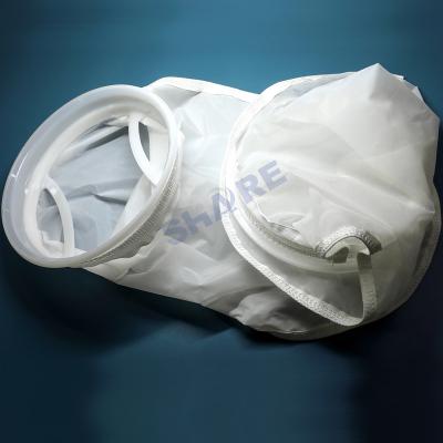 Cina Sacchetto di filtraggio per liquidi standard Micron 25 50 100 125 150 200 250 300 400 500 600 800 1000 1200 Maglia di poliestere di nylon PP feltro in vendita