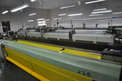 China Yello-Polyester-Siebdruck-Masche gemacht vom Einzelfaden-Polyester-Garn für Solarsiebdruck zu verkaufen