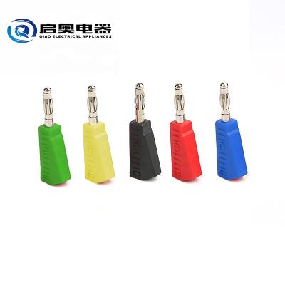 China 4mm Stackable Banana Plug Banana Jack Male Audio Connector JY0017 for sale