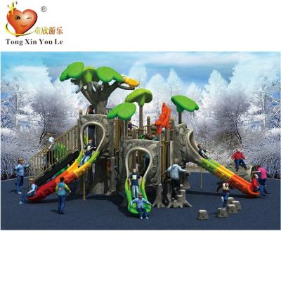 China Plastic Playground Sliding Board For Children Public Places Used Commercial Playground Equipment Sale for sale