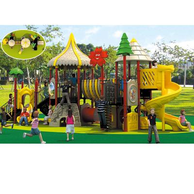 China Saudi Arabia Plastic Children Playground Outdoor Preschool Playground Equipment for sale