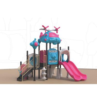 China Galvanized Tube And LLDPE Low Price Garden Toys Children Outdoor Slide Playground Slides Equipment for sale