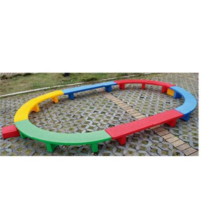 China Kindergarten toys outdoor plastic balance beam for kids T-8295J for sale