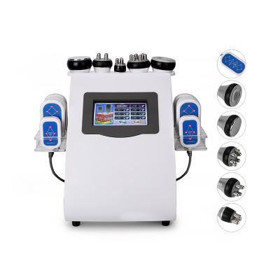 China Vacuum Body of Weight Loss 6in1 RF Slimming Lipo Laser Cavitation Machine for sale