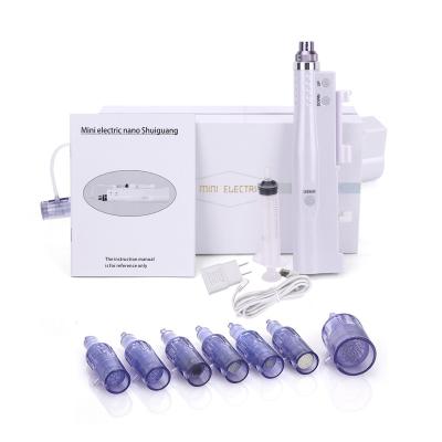 China Anti Aging Face Skin Whitening Tightening No Needle Gun Mesotherapy Machine for sale