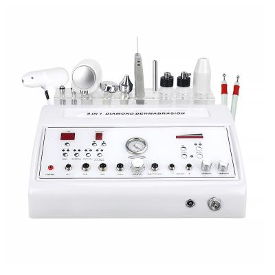 China DEEPLY CLEANING 9 in 1 Multifunctional Diamond Dermabrasion Beauty Machine for sale