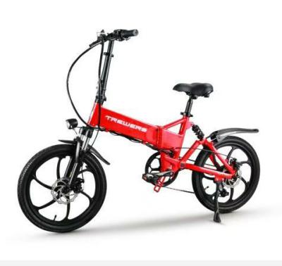 China 2019 Aluminum Alloy Aluminum Alloy Trewers 2019 Full Performance Bike Mini Pedelec Electric Folded Bicycle for sale