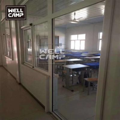 China Wellcamp industrial flat pack container house for classroom buying prefab house modern prefab cabins for sale