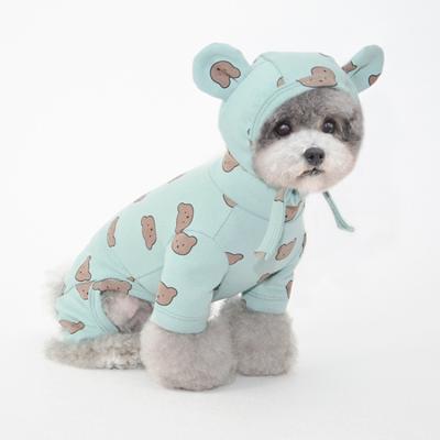 China The Quadruped Jacket Autumn Winter Warm Pet Dog Viable Elastic Cotton Spandex Pet Dog Clothes Wholesale for sale