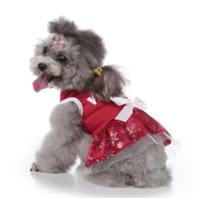 China Sustainable Pet Supplies Wholesales Valentines Pet Clothes Christmas Costume Dog Clothes Fashion Designed for sale