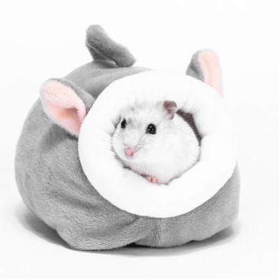 China Breathable Pet Supplies Wholesales Warm Winter Hamster Pet Beds Comfortable Cotton Hamster Pet House for sale