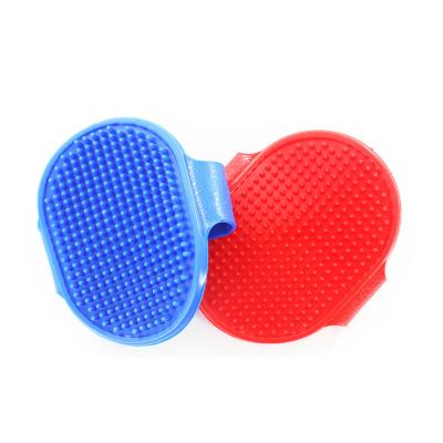 China Viable Latex Pet Bathing Rubber Massage Brush Pet Set With Bath Blast For Pet Bath Message Brush for sale