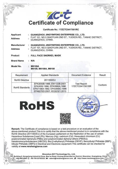 RoHS - Guangzhou Jingyinfeng Enterprise Co.,ltd.