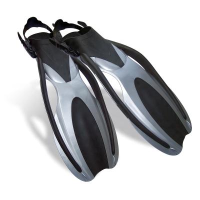 China DOVOD Foot Loops Fin Diving Fins Adjustable High Quality Pocket Open Fins Long Diving Free Fins For Adults for sale