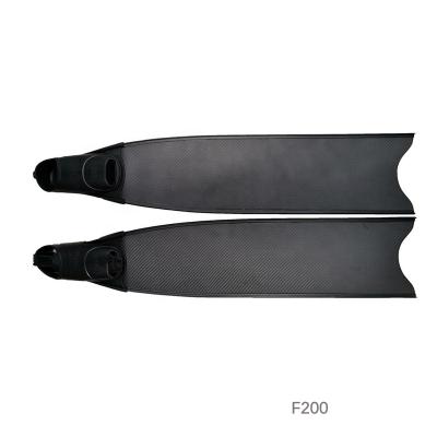 China Innovative Hydrodynamic Design Carbon Fiber Swimming Fins Fins Dry Carbon Dive Fins for Diving for sale