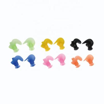 China DOVOD Soft Silicone Swimming Swimming Ear Plug Colorful Protective Earplugs Swimming Accessories With Case for sale