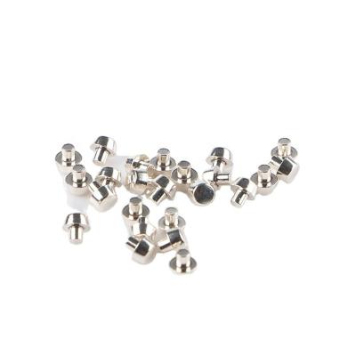 China Copper Connector Electrical Silver Contact For Socket / Relay / Contactor for sale