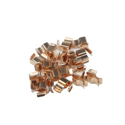 China Copper Connector Brass Stamping Parts for sale