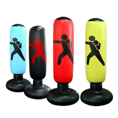 China 2021 Free Durable Fitness Kids Boxing Bag Adults De-stress Target Bag Shopper Inflatable Boxing Sandbag for sale